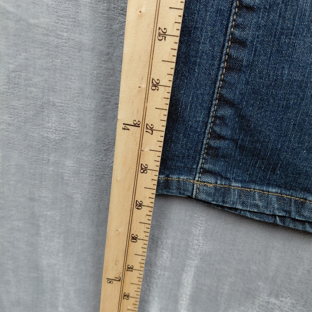 Riders by Lee Women Boot‎ Cut Jeans No Gap Waist Medium Wash Denim Size 10P - Picture 8 of 8